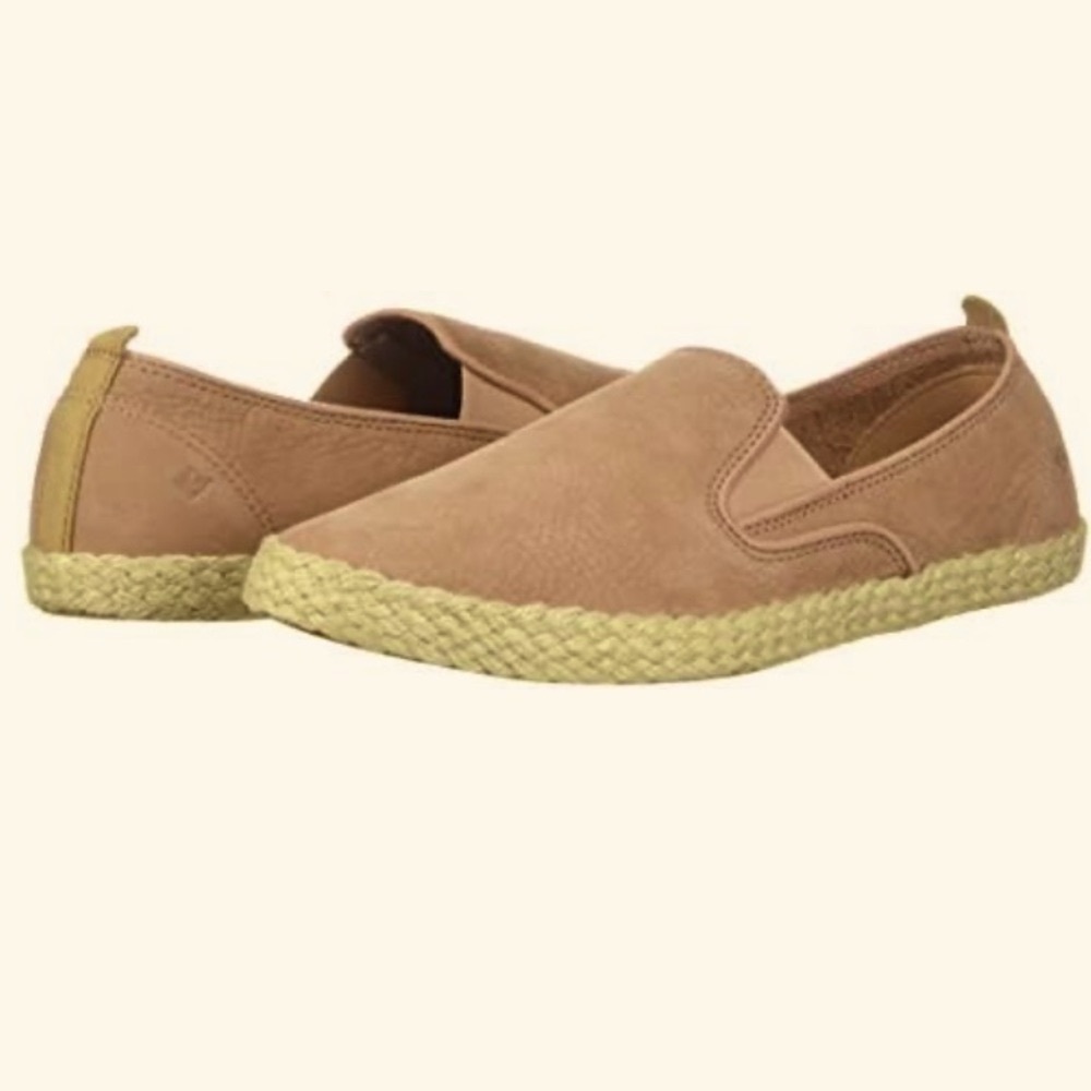 Sperry Women’s Sailor Twin Gore Leather Espadrille Boat Shoes Blush Never worn